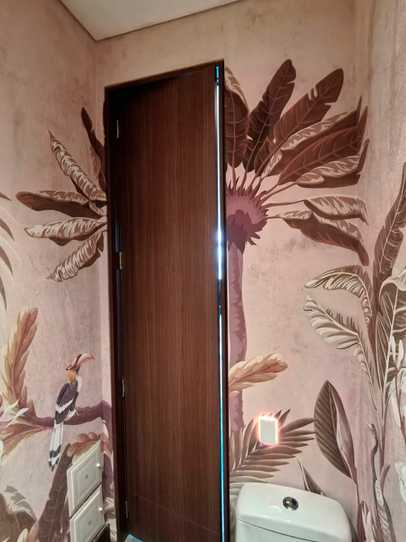 ACANDI WALL MURAL installed wallpaper