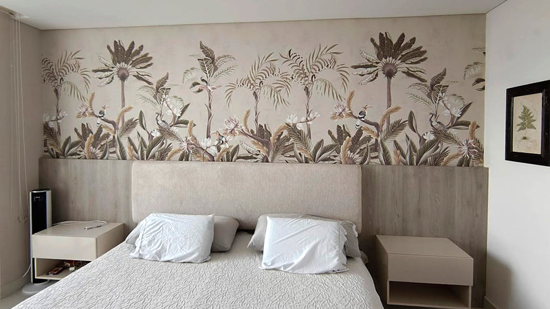 ACANDI WALL MURAL installed wallpaper
